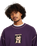 The Volcom Mens Podcol Crew Sweatshirt in Grape Royale