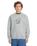 The Volcom Mens Noder Crew Sweatshirt in Heather Grey