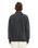 Single Stone 1/4 Zip Sweatshirt in Light Acid Black