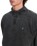 Single Stone 1/4 Zip Sweatshirt in Light Acid Black