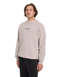 Stone Sweatshirt in Bark Brown