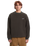 The Volcom Mens Too Kool Sweatshirt in Rinsed Black