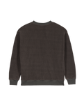 The Volcom Mens Too Kool Sweatshirt in Rinsed Black