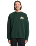 Racoon Sweatshirt in Scarab