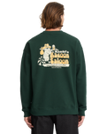 Racoon Sweatshirt in Scarab