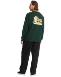 Racoon Sweatshirt in Scarab