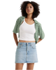 The Levi's® Womens Icon Denim Skirt in Light Indigo Worn In