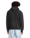 The Volcom Mens Studder Zip Hoodie in Black