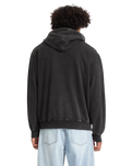 The Volcom Mens Studder Zip Hoodie in Black