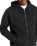 The Volcom Mens Studder Zip Hoodie in Black