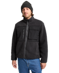 Storm Stone Fleece Jacket in Antique Black