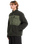The Volcom Mens Storm Stone Fleece Jacket in Rinsed Black