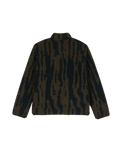 The Volcom Mens Storm Stone Fleece Jacket in Sage Leaf