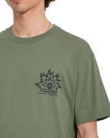 The Volcom Mens Remote Viewer T-Shirt in Brolive