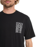 The Volcom Mens Radiaton T-Shirt in Black
