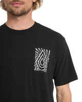 The Volcom Mens Radiaton T-Shirt in Black