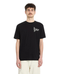 The Volcom Mens Eternal Stoke T-Shirt in Black