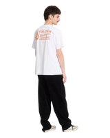 The Volcom Mens Workwear T-Shirt in White Combo