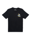 The Volcom Mens Dropped This T-Shirt in Antique Black