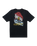 The Volcom Mens Dropped This T-Shirt in Antique Black
