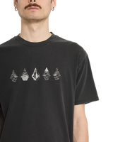 Lunar Phases T-Shirt in Black