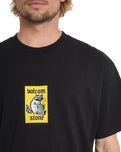 The Volcom Mens Rockout T-Shirt in Black