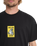 The Volcom Mens Rockout T-Shirt in Black