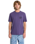 Circlepalm T-Shirt in Dark Purple