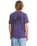 Circlepalm T-Shirt in Dark Purple