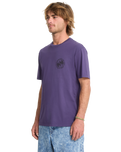 Circlepalm T-Shirt in Dark Purple