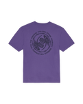 Circlepalm T-Shirt in Dark Purple