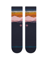Saddleback Crew Socks in Navy