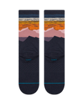 Saddleback Crew Socks in Navy