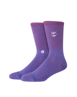 The Stance Mens Gengar Crew Socks in Purple