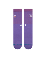 The Stance Mens Gengar Crew Socks in Purple