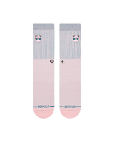 The Stance Mens Jigglypuff Crew Socks in Pink