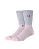 The Stance Womens Womens Jigglypuff Crew Socks in Pink