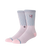 The Stance Womens Womens Jigglypuff Crew Socks in Pink