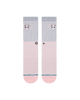 The Stance Womens Womens Jigglypuff Crew Socks in Pink