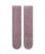 Icon Dyed Crew Socks in Plum