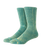 Icon Dyed Crew Socks in Teal