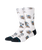 The Stance Mens Castaway Crew Socks in Canvas