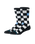 The Stance Mens Chef Check Crew Socks in Black