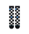The Stance Mens Chef Check Crew Socks in Black