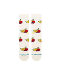 The Stance Mens Fruits Crew Socks in Canvas