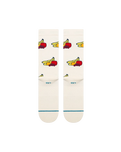 The Stance Mens Fruits Crew Socks in Canvas