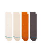 Icon Crew Socks (4 Pack) in Canvas