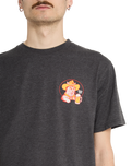 Meowdy T-Shirt in Heather Black