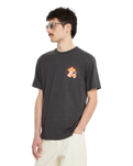Meowdy T-Shirt in Heather Black