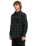 The Volcom Mens Bowered Fleece Overshirt in Scarab